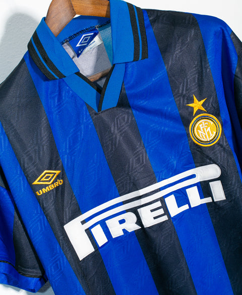 Inter Milan 1995-96 Carlos Home Kit (M)