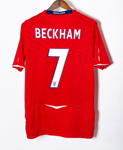 England 2008 Beckham Away Kit (L)