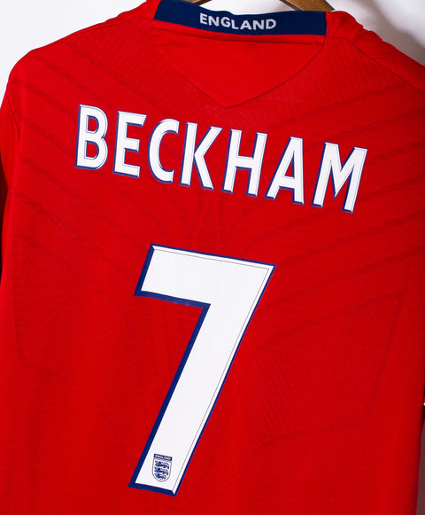 England 2008 Beckham Away Kit (L)