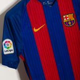 Barcelona 2016-17 Messi Home Kit (M)