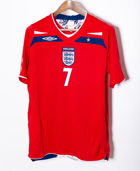 England 2008 Beckham Away Kit (L)