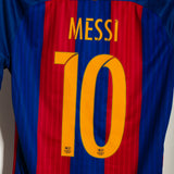 Barcelona 2016-17 Messi Home Kit (M)