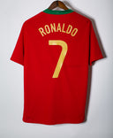 Portugal 2008 Ronaldo Home Kit (L)