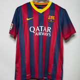 Barcelona 2013-14 Iniesta Home Kit (L)