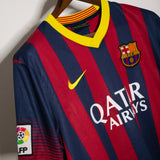 Barcelona 2013-14 Iniesta Home Kit (L)