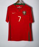 Portugal 2008 Ronaldo Home Kit (L)