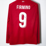 Liverpool 2018-19 Firmino Long Sleeve Home Kit (L)