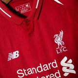 Liverpool 2018-19 Firmino Long Sleeve Home Kit (L)