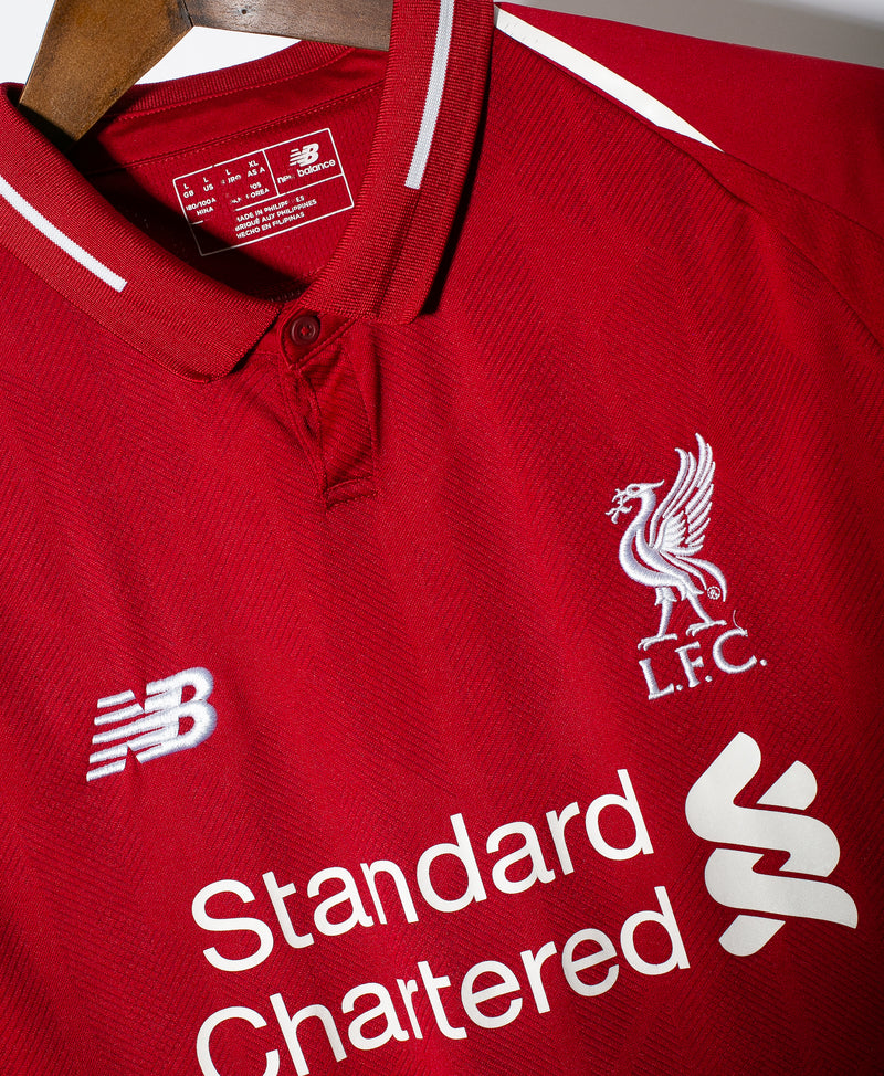 Liverpool home kit outlet 18 19 long sleeve