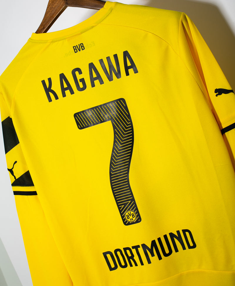 Dortmund 2014-15 Kagawa Long Sleeve Home Kit NWT (XL)