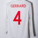 England 2010 Gerrard Long Sleeve Kit Home Kit (S)