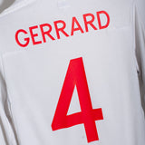 England 2010 Gerrard Long Sleeve Kit Home Kit (S)