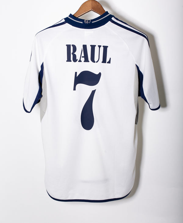 Real Madrid 2000-01 Raul Home Kit (M)