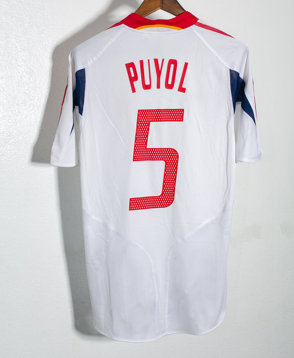Spain 2004 Puyol Away Kit (M)