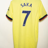 Arsenal 2021-22 Saka Away Kit (L)