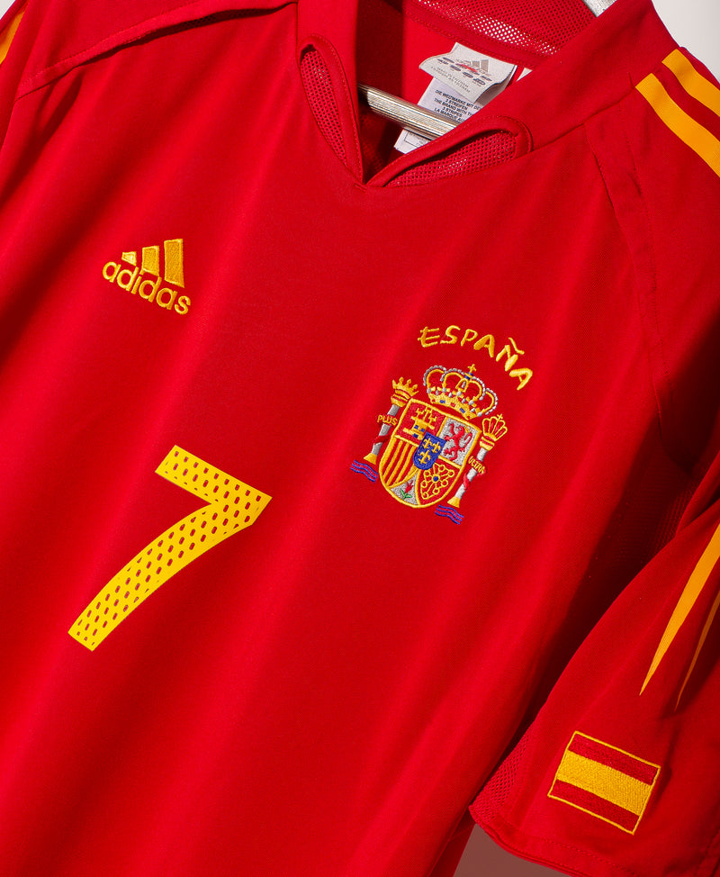 Spain 2004 Raul Home Kit (M)