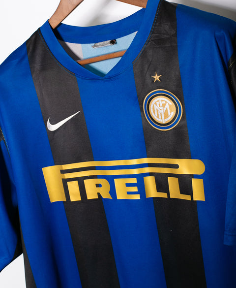 Inter Milan 2008-09 Ibrahimovic Home Fan Kit (XL)