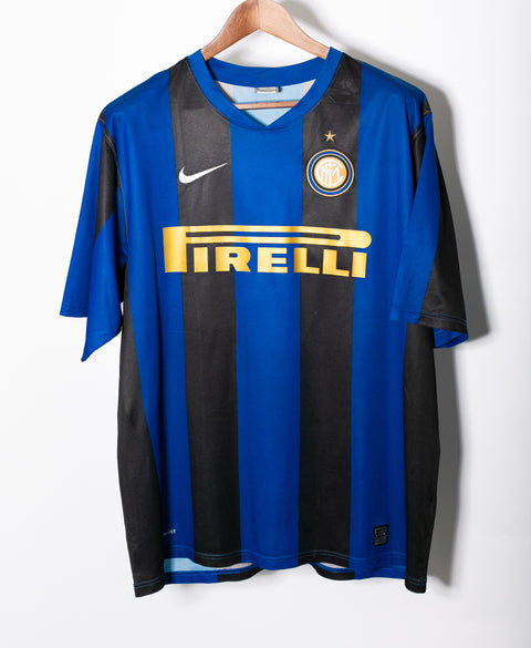 Inter Milan 2008-09 Ibrahimovic Home Fan Kit (XL)