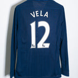 Arsenal 2009-10 Vela Long Sleeve Away Kit (L)