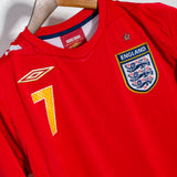 England 2006 Beckham Away Kit (M)