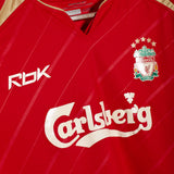 Liverpool 2005-06 Gerrard Euro Home Kit (M)