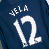 Arsenal 2009-10 Vela Long Sleeve Away Kit (L)