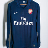 Arsenal 2009-10 Vela Long Sleeve Away Kit (L)
