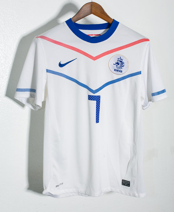 Netherlands 2010 Kuyt Away Kit (M)