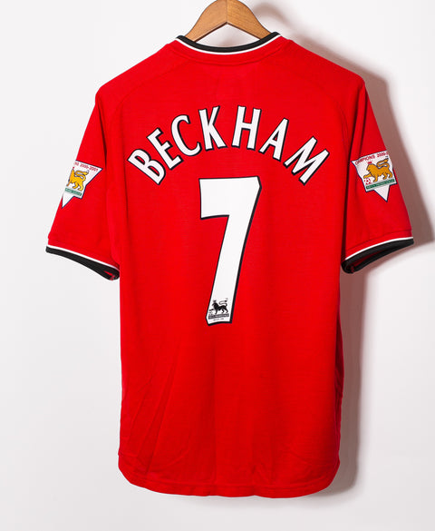 Manchester United 2001-02 Beckham Home Kit (L)