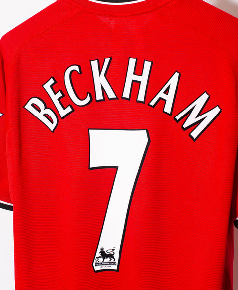 Manchester United 2001-02 Beckham Home Kit (L)