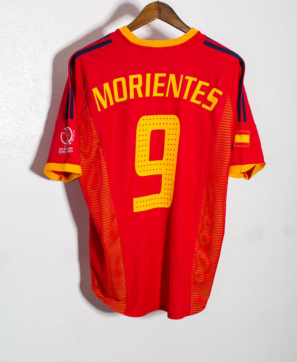 Spain 2002 Morientes Home Kit (L)