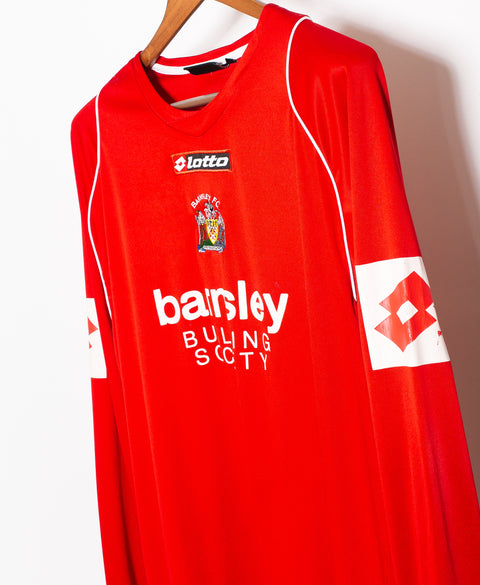 Barnsley 2009-10 Long Sleeve Home Kit (XL)