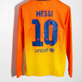 Barcelona 2012-13 Messi Long Sleeve Away Kit (S)