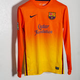 Barcelona 2012-13 Messi Long Sleeve Away Kit (S)