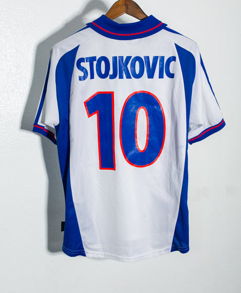 Yugoslavia 2000 Stojkovic Away Kit (M)