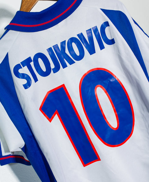 Yugoslavia 2000 Stojkovic Away Kit (M)