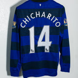 Manchester United 2011-12 Chicharito Long Sleeve Away Kit (S)