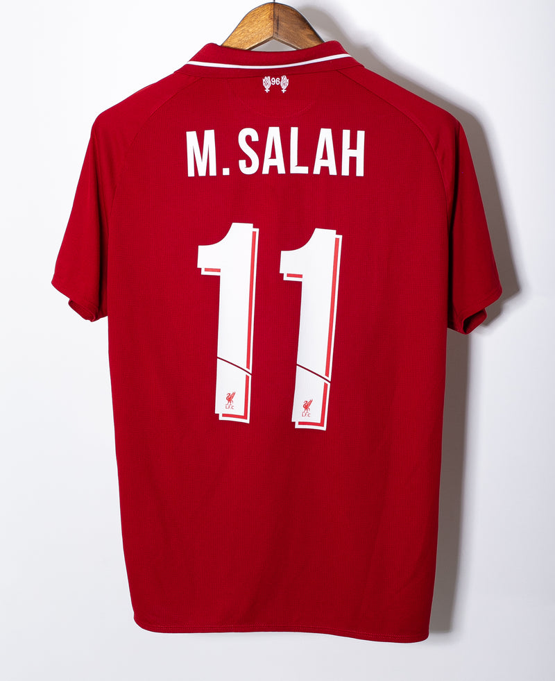 Egypt 2018/19 Home Soccer Jersey Small outlet Adidas Camiseta Mo Salah Liverpool Africa