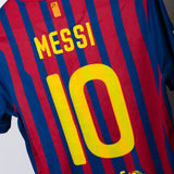 Barcelona 2011-12 Messi Home Kit (S)