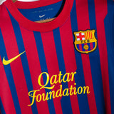 Barcelona 2011-12 Messi Home Kit (S)