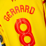 Liverpool 2014-15 Gerrard Long Sleeve Away Kit (XL)