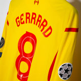 Liverpool 2014-15 Gerrard Long Sleeve Away Kit (XL)