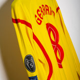 Liverpool 2014-15 Gerrard Long Sleeve Away Kit (XL)