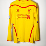 Liverpool 2014-15 Gerrard Long Sleeve Away Kit (XL)