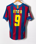 Barcelona 2005-06 Eto'o Home Kit (M)