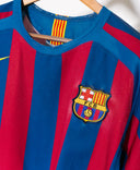 Barcelona 2005-06 Eto'o Home Kit (M)