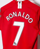 Manchester United 2007-08 Ronaldo Home Kit (M)