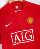 Manchester United 2007-08 Ronaldo Home Kit (M)