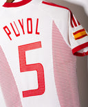 Spain 2002 Puyol Away Kit (YL)