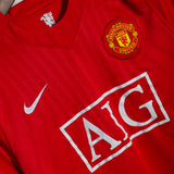 Manchester United 2007-08 Ronaldo Home Kit (M)